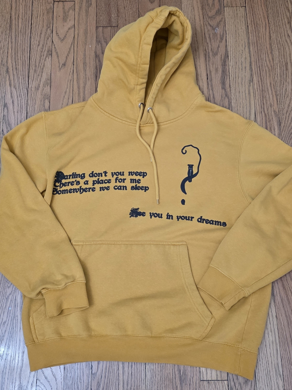 Halsey Love and Power Tour 2022 Hoodie - Mustard Yellow Size Medium